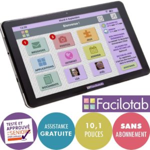 tablette tactile senior Facilotab 2